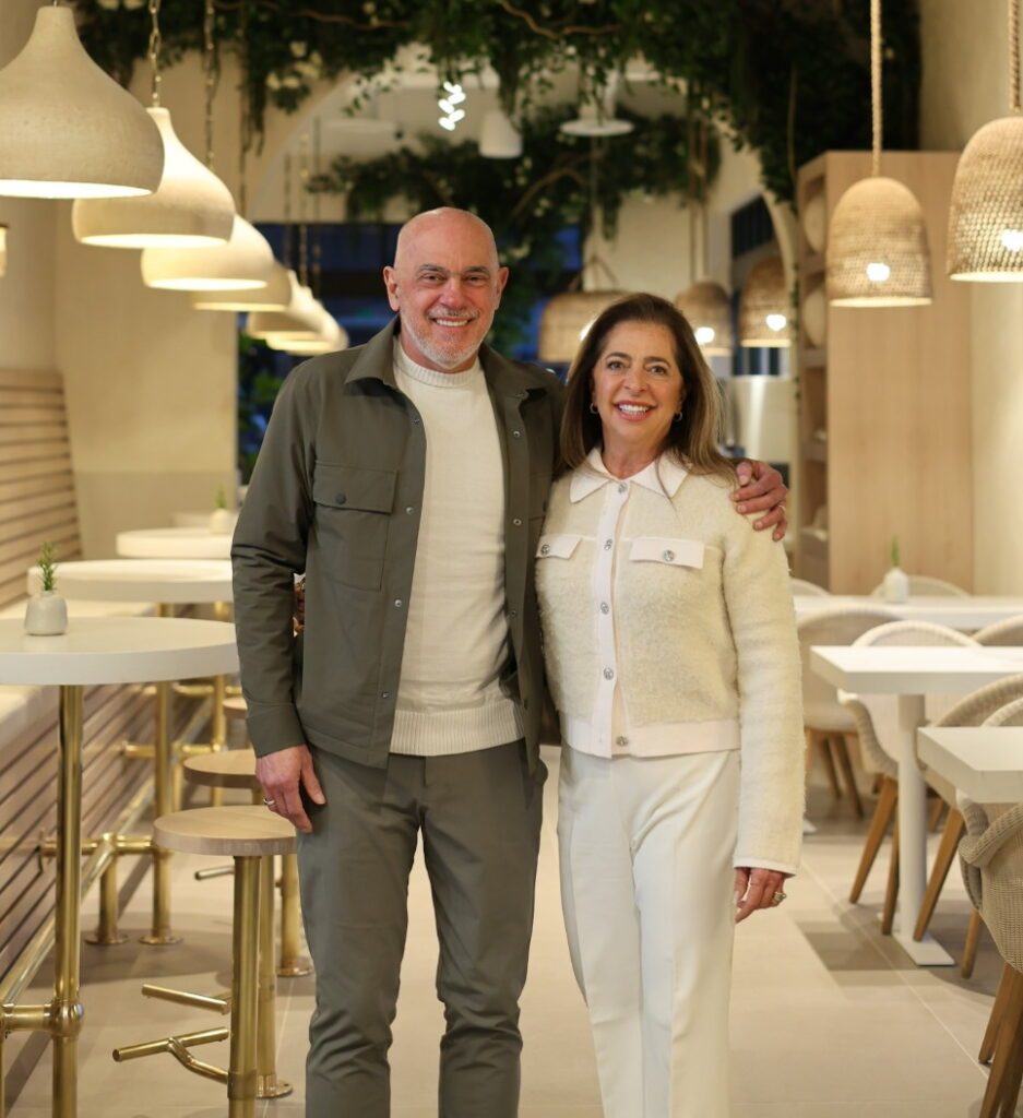 Elcio and Mirian Zanatta, founders of Aubergine Kitchen. Eat Better, Feel Different.