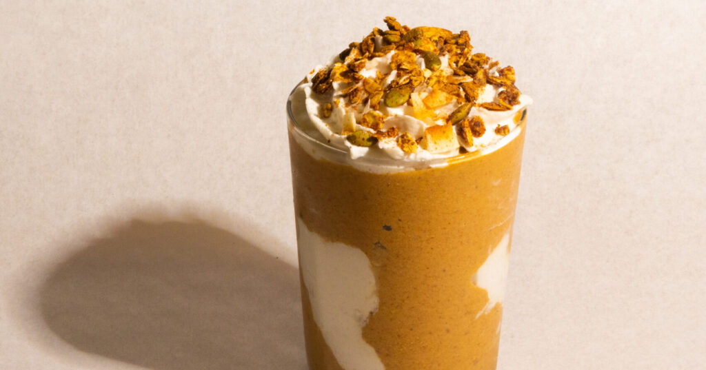 pumpkin smoothie