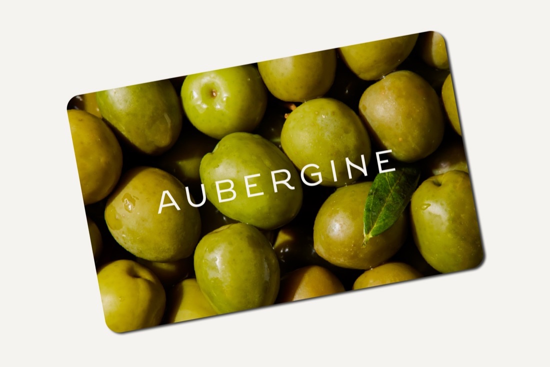 Aubergine e-gift card