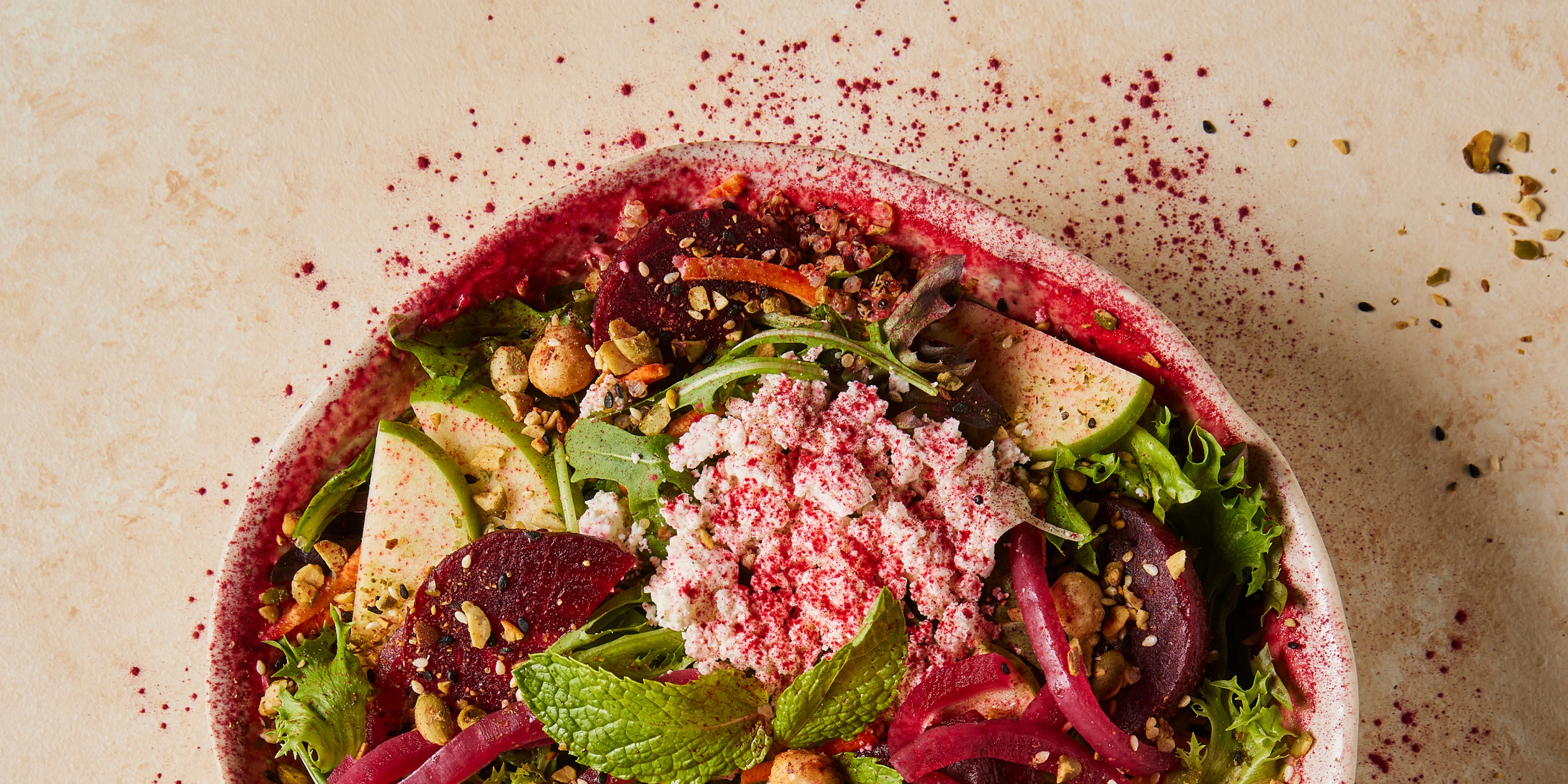 Beet Dukkah Salad